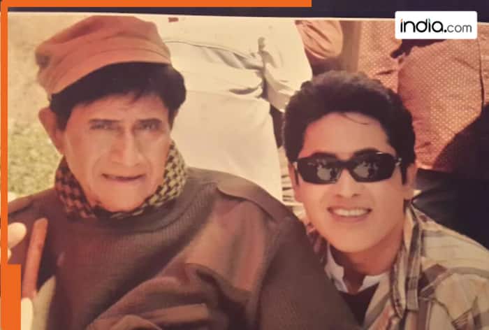 This actor seen alongside Dev Anand has played 350 characters in a single show, 35 of which were women, can you recognize him, he is...