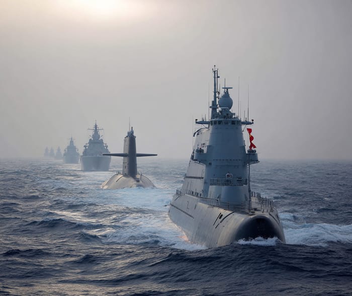 Nuclear powered submarines