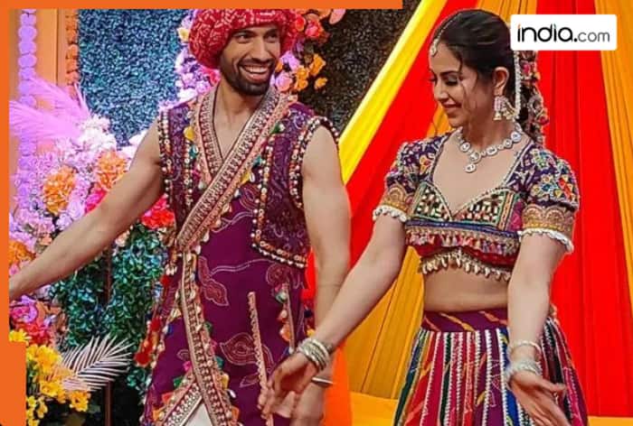 Avika Gor's mehendi function in Pati Patni Aur Panga looks no less than a festival, skips husband but writes names of…. - WATCH
