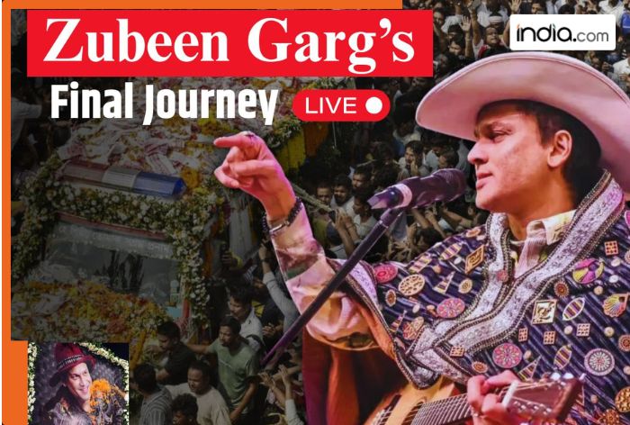 Zubeen Garg Funeral Live: Assam’s heartthrob mortal remains reach Sonapur, CM Himanta Biswa Sarma pays tribute to late singer