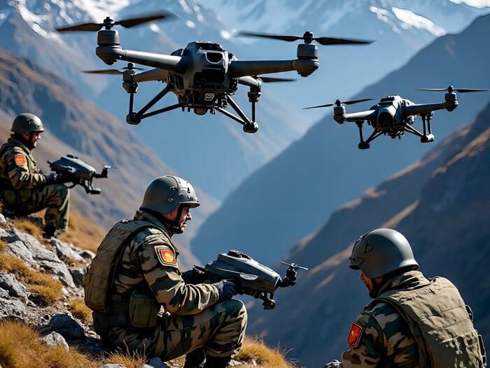 Defensive Drone operations
