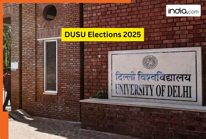 DUSU Elections Updates 2025: DUSU voting underway, 2.8 lakh students to choose from ABVP, NSUI, AAP, and Left alliance