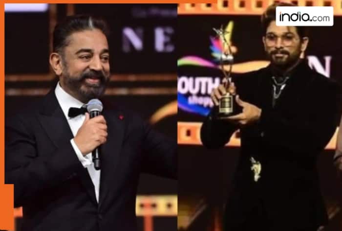 SIIMA 2025 winners list: Allu Arjun takes home best actor; Amitabh Bachchan, Kamal Haasan win big for...