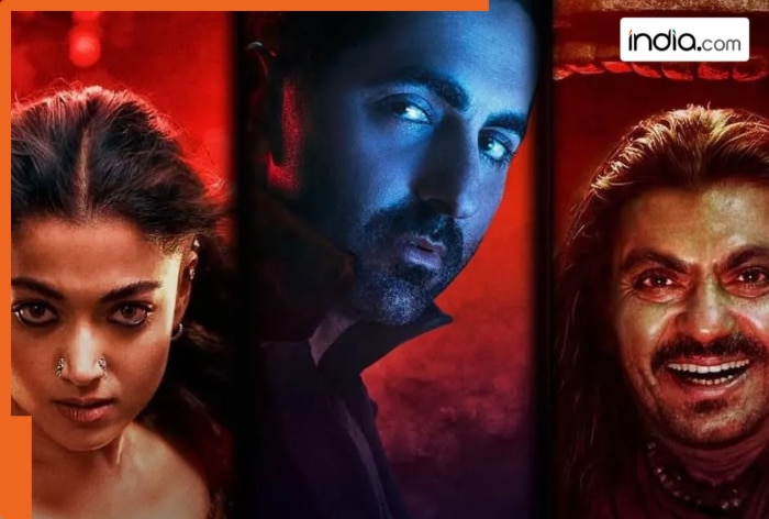 Thamma day 1 box office collection: Ayushmann Khurrana-Rashmika Mandanna horror comedy fails to match Stree 2 opening, earns Rs…