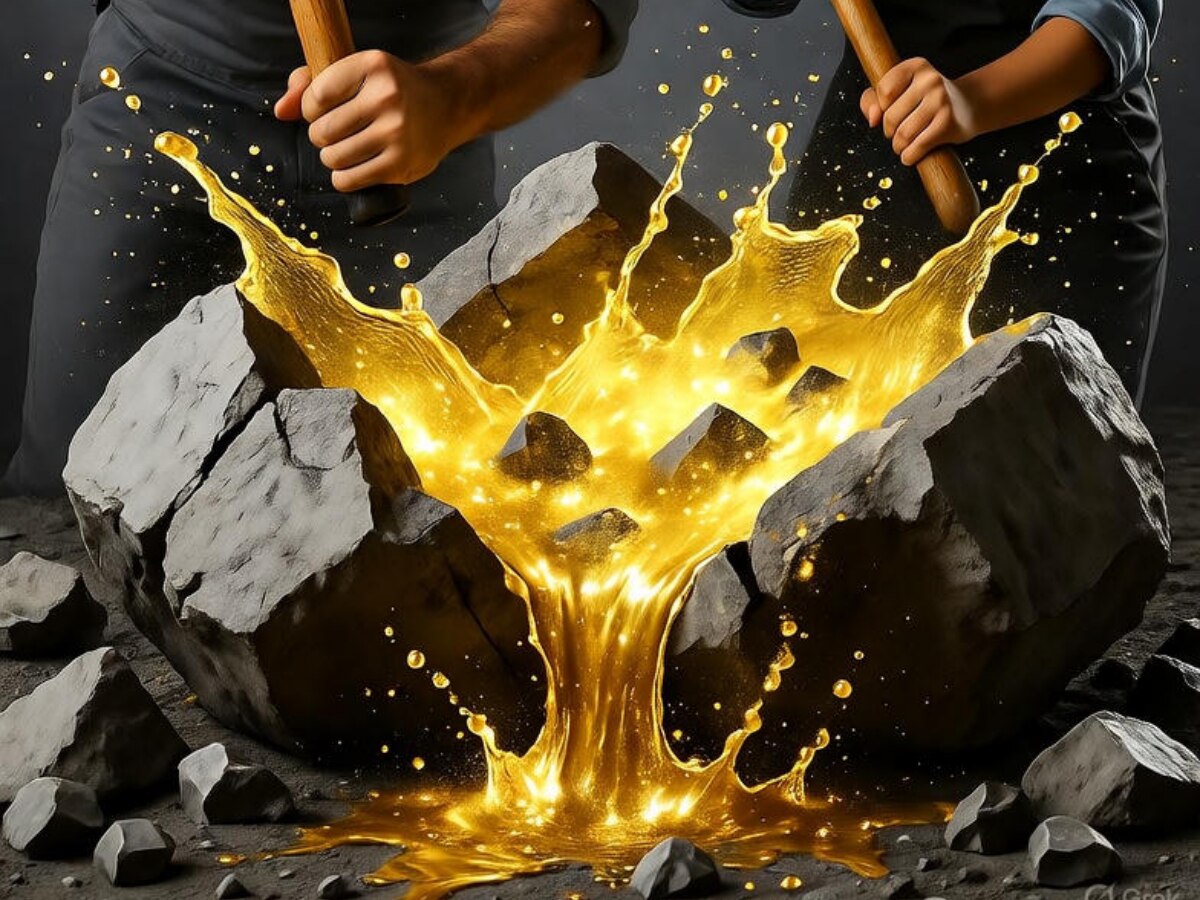 भारत के 'भाई' को मिला बड़ा खजाना... पत्थरों के बीच में फंसा दिखा सोना ...