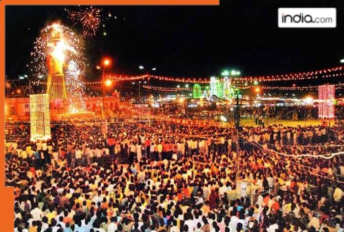 Dussehra celebrations: A unique Dussehra celebration where wrestlers crush Ravana's effigy by feet, because..., city's name....