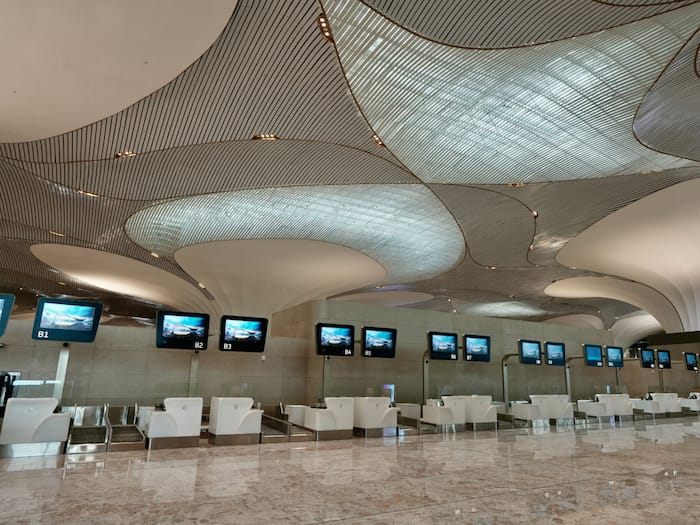 Navi Mumbai airport with AI technology