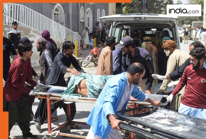 Major terrorist attack in Balochistan, terrorists set fire to government buildings and kill police officer