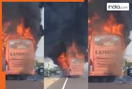 19 people killed, many injured as private bus catches fire in Jaisalmer, many bodies reduced to skeletons