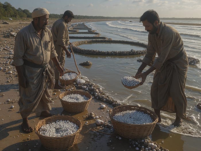 Tamil Nadu pearl farming