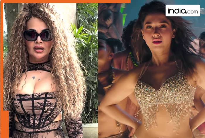 Rakhi Sawant takes a harsh dig at actress Tamannaah Bhatia, says, 'Jab inka heroine wala...'