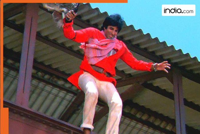 Amitabh Bachchan performed dangerous stunts in this film, jumped from building…, movie name is…, not Coolie, Amar Akbar Anthony