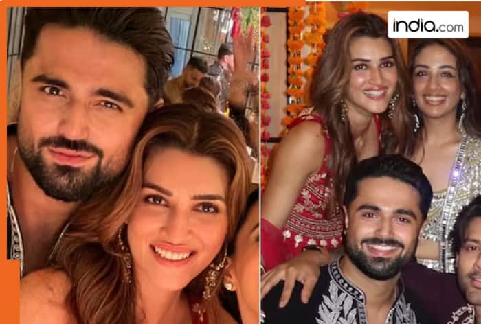 Kriti Sanon celebrates Diwali with rumoured beau Kabir Bahia, viral pics take over internet