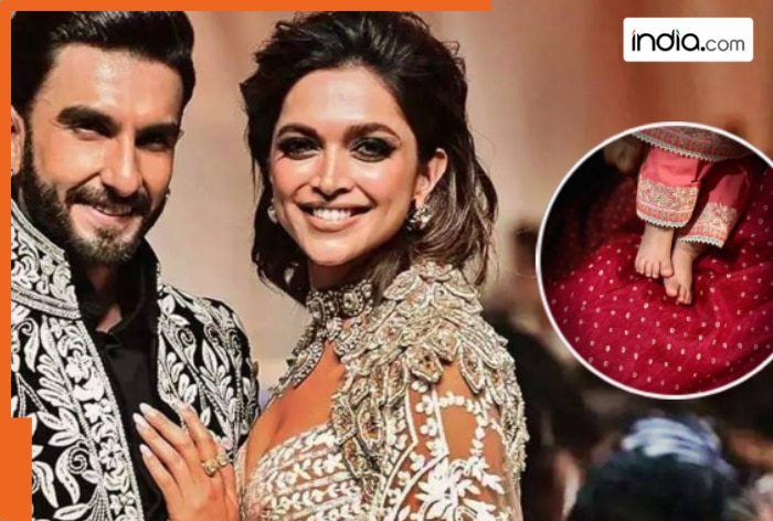 Deepika Padukone and Ranveer Singh reveal baby Dua for first time and internet can’t keep calm, fans say ‘Nazar na lage’ – See photos