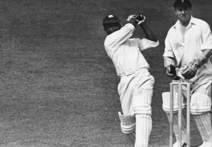 West Indies vs England  1st Test at Bridgetown  Jan 08 1935