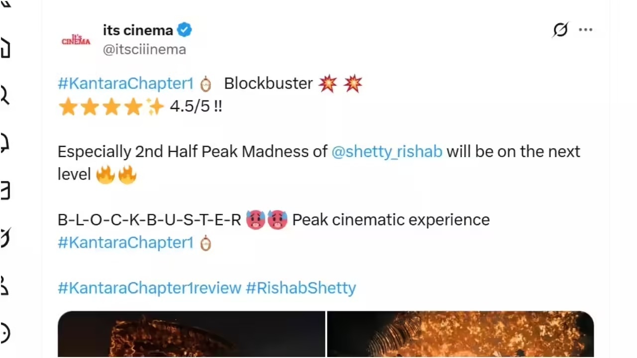 Kantara Chapter 1 X reviews: Rishab Shetty hails as a ‘master storyteller’, others criticise the…, check reactions