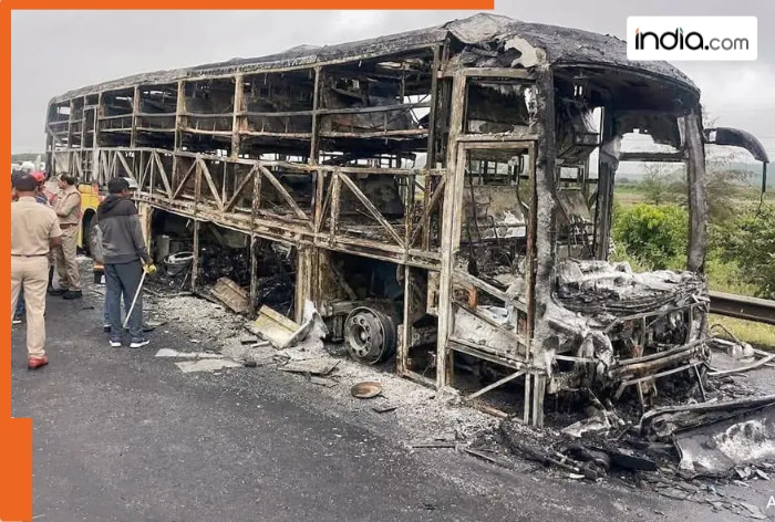 Andhra bus fire caused due to…, how did over 230 smartphones intensify the deadly flames?