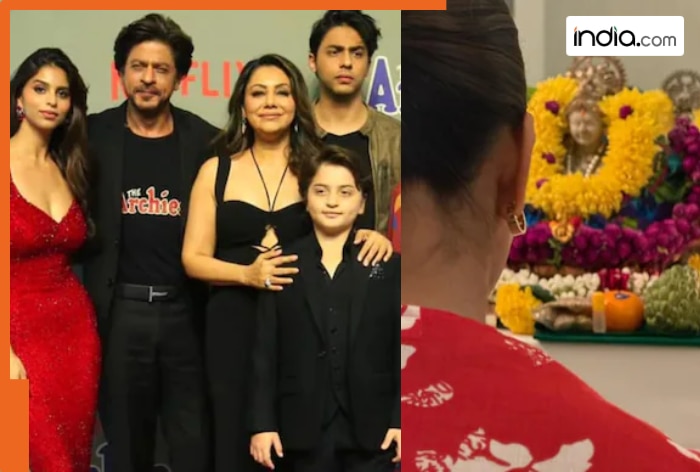 Shah Rukh Khan skips Mannat’s grand Diwali bash, shares Gauri Khan’s puja picture, pens heartfelt message for fans- See post
