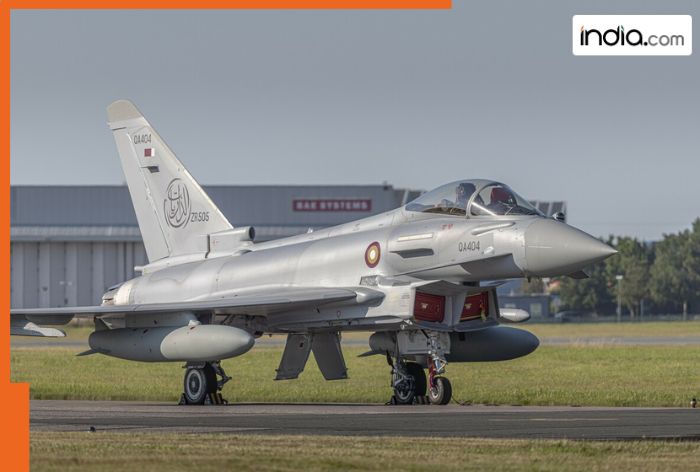 Pakistan’s close ally competes with India to acquire Qatar’s second-hand fighter jets, Eurofighter Typhoon jet can destroy…, deal likely to…