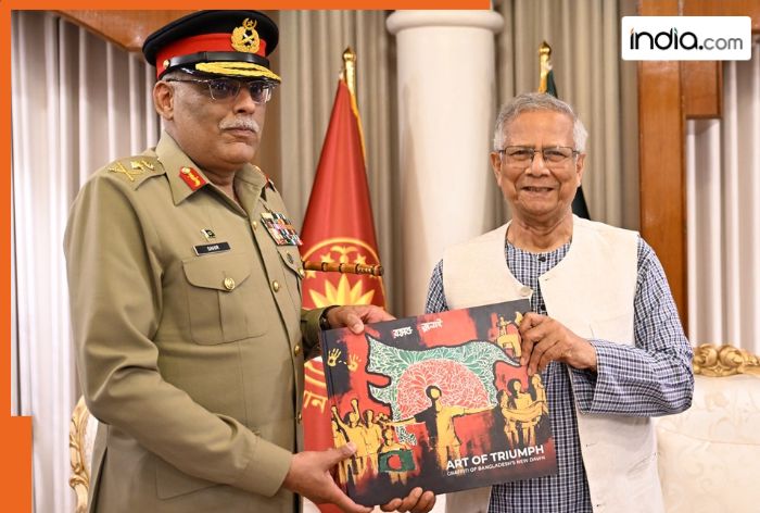 Anti India Yunus plans big conspiracy against India! Gifts Pakistani general controversial map depicting India’s northeast…