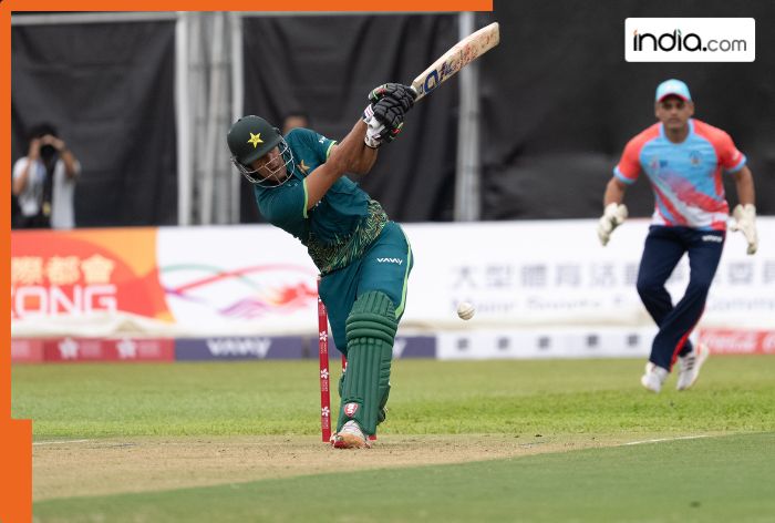WATCH: Pakistan captain Abbas Afridi rains SIXES as Hong Kong Sixes 2025 gets off to explosive start