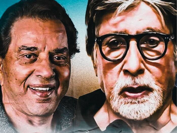 Dharmendra  Amitabh Bachchan starrer movie list name
