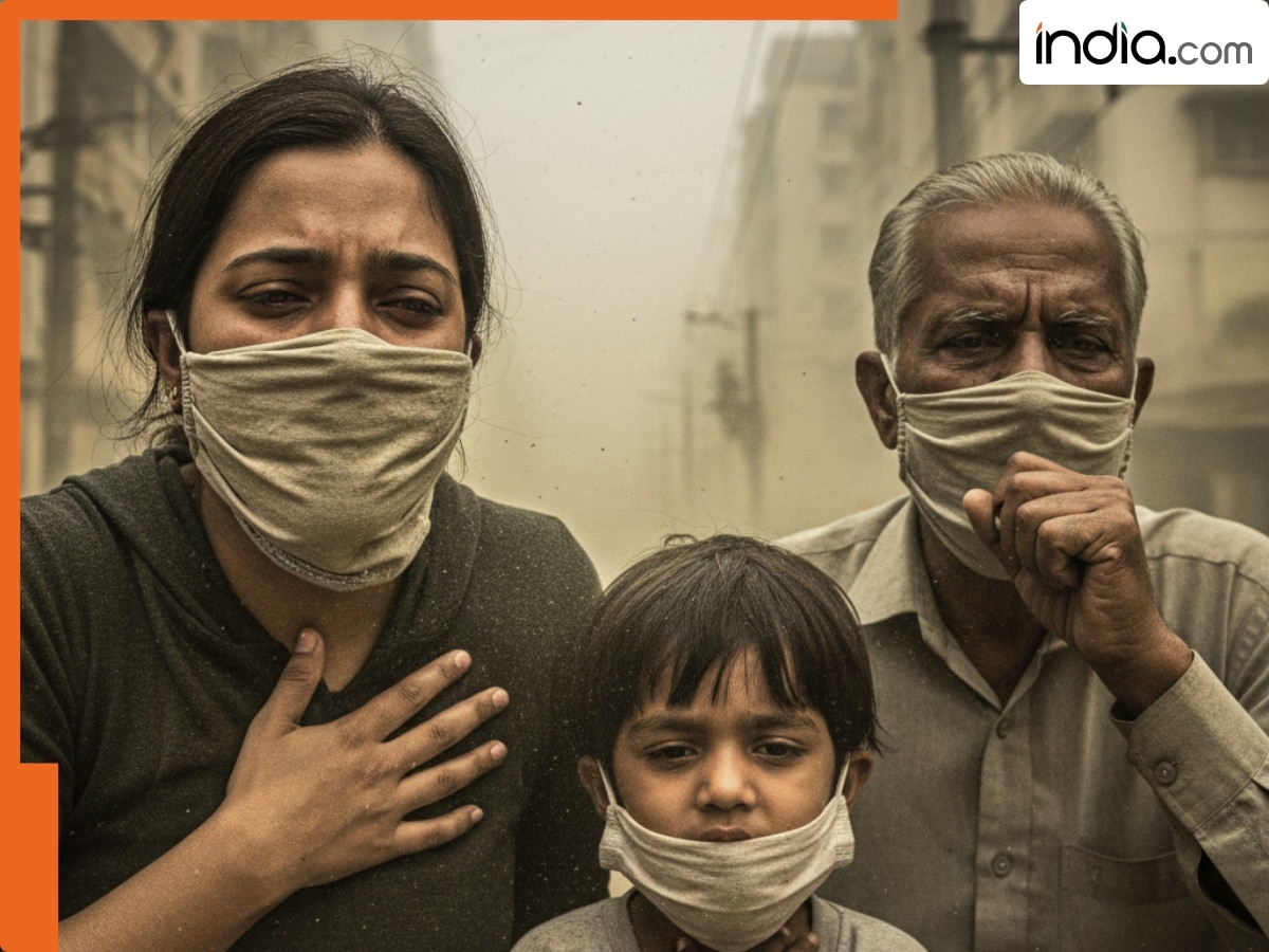 Delhi Pollution Live Updates: Dense smog shrouds National Capital, visibility drops sharply, Non-PUCC vehicles barred from fuel