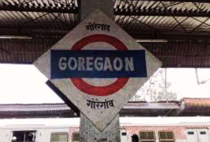 Goregaon is a railway station