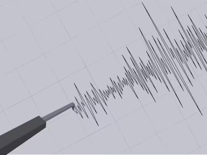 India earthquake map