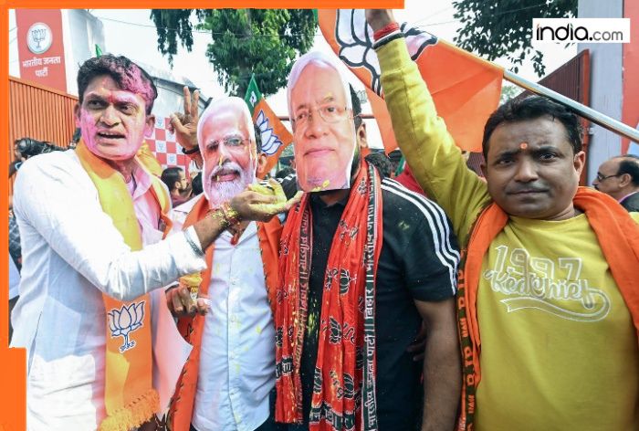 ‘Modi Nitish ji ke jodi hit ho gaeel..’: BJP hails ‘hit’ Modi-Nitish pair as NDA poised to sweep Bihar