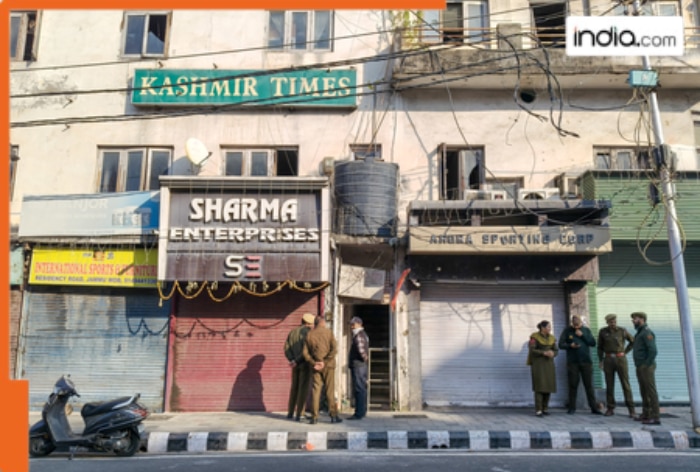 J&K police raids Kashmir Times office, recovers cartridges of AK rifles, rounds of pistols and hand grenade pins; All we know