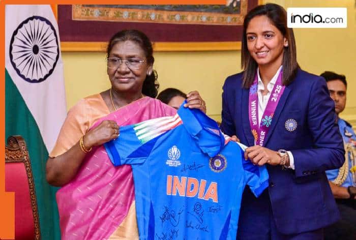 Ind w vs SA w, ICC Women's World Cup 2025, President Droupadi Murmu, PM Narendra Modi, Harmanpreet Kaur, Women in blue