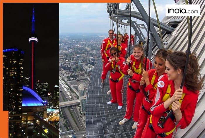 Burj Khalifa, world's tallest building, 7 Wonders of the World, CN Tower, Toronto, Canada, telecommunications, Canada National Tower, Ontario, Glass Floor, SkyPod, EdgeWalk