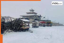 Weather forecast November 3: Dry weather in Delhi-NCR, snowfall expected in Uttarakhand and Himachal, heavy rainfall in…