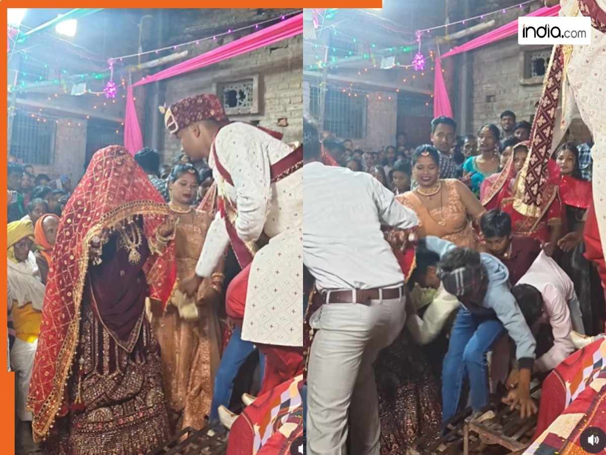 Shadi Ka Video: खुशी-खुशी दुल्हन की नजर उतारने लगा दूल्हा, फिर खुद की ...