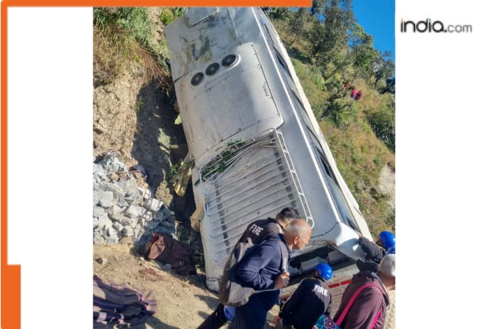 Uttarakhand tragedy: Five killed, several injured as passenger bus plunges into deep gorge in Tehri, rescue operation underway