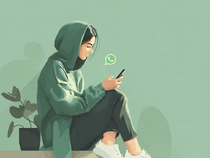 WhatsApp one sided message spam