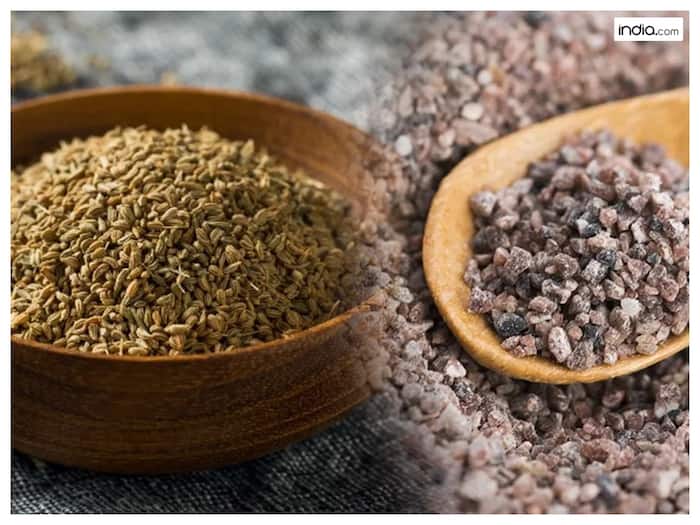 Ajwain black salt ke fayde images