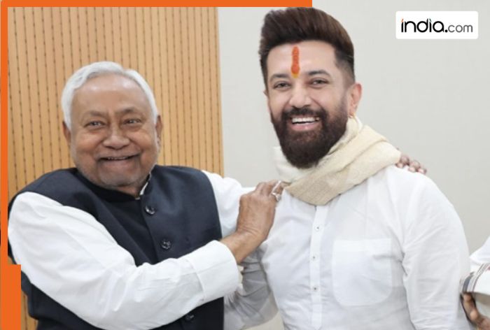 After NDA’s big win, Chirag Paswan meets Nitish Kumar, stays silent on Chief Minister pick