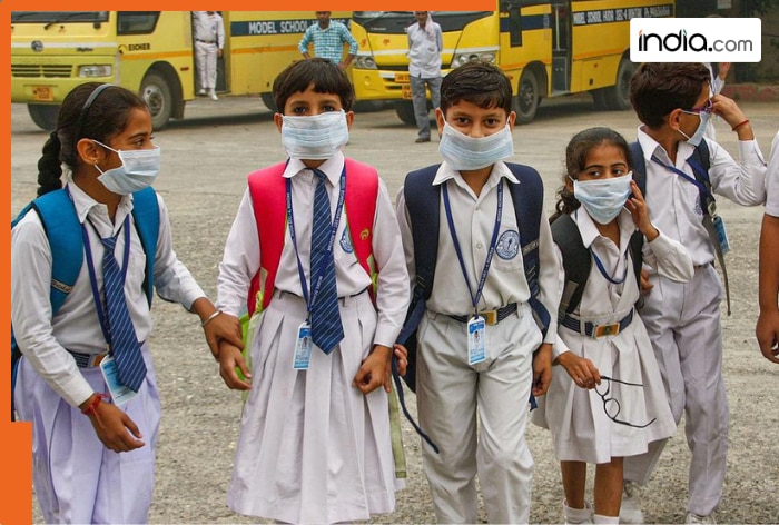 Delhi air pollution: Delhi schools shift to hybrid mode till class 5 as AQI reaches ‘severe’ category