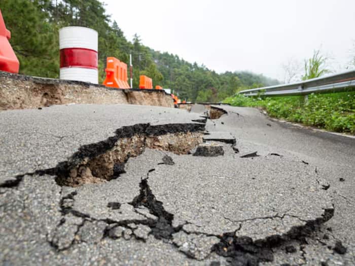 Earthquake map India