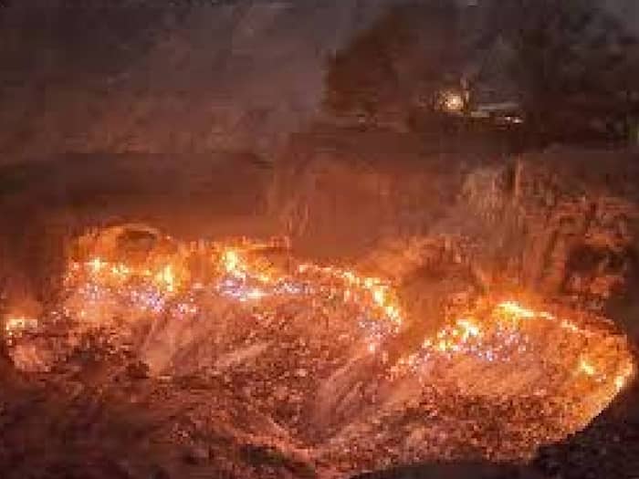 4 5 lakh people affected by coalfield fire