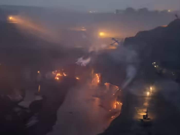 World   s longest burning underground fire