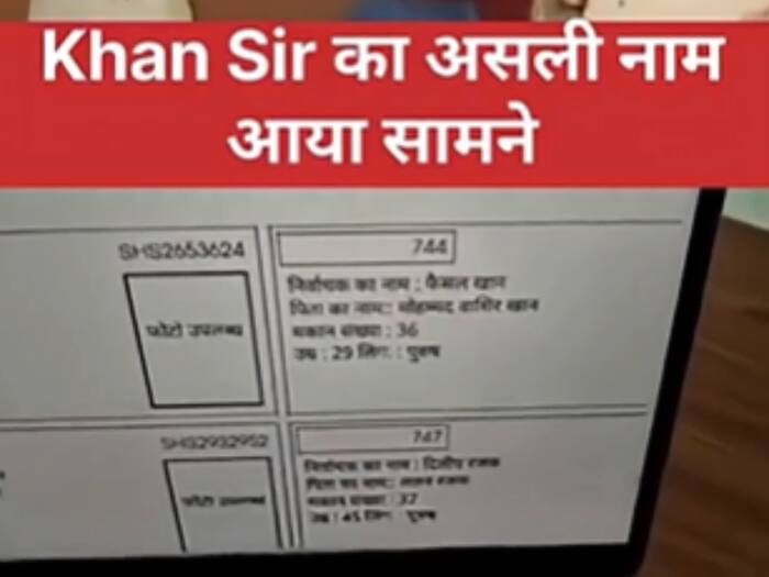 Khan sir real age