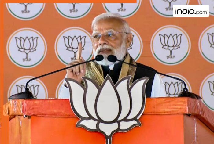 ‘Bade bade log bhi yahan…’: PM Modi mocks Rahul Gandhi’s fish pond dive from Begusarai at Bihar rally