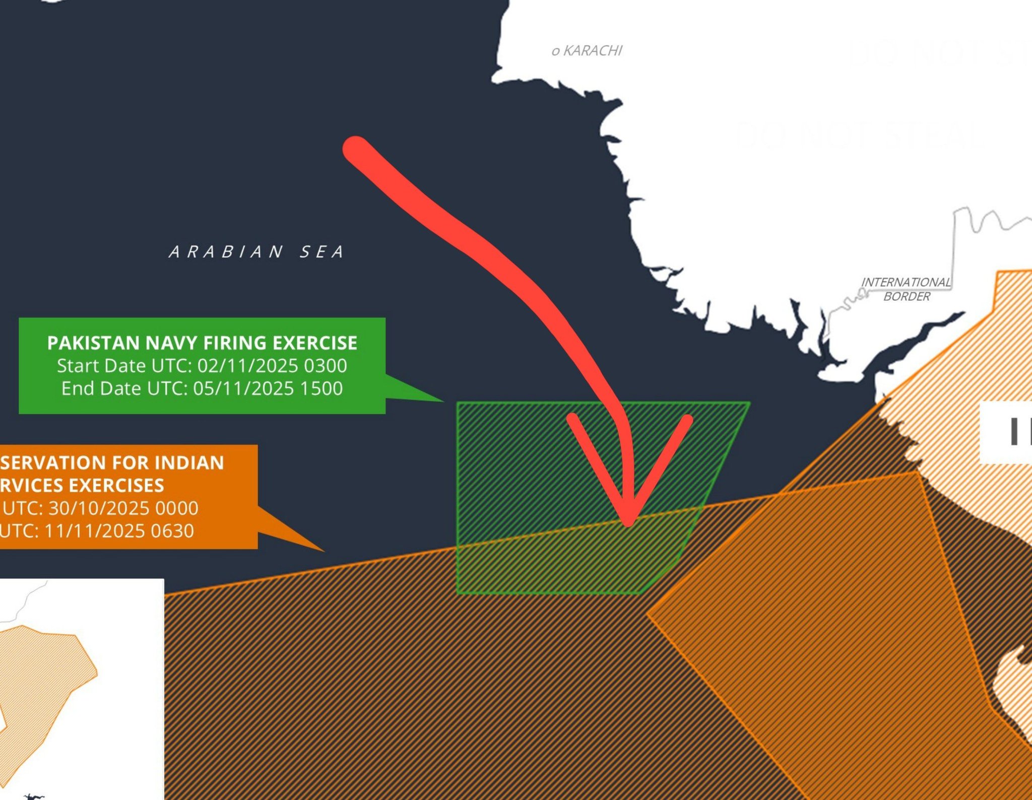 Pakistan Navy’s NOTAM overlaps with India’s; Is there a potential for a conflict in Arabian Sea? Movement intensifies near Sir Creek