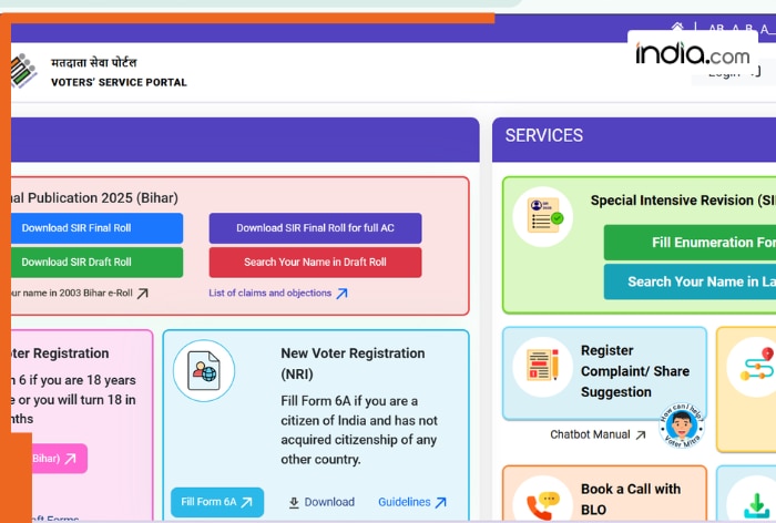 SIR in Bengal: Enumeration form available on ECI website, check steps to fill it out and protect your vote