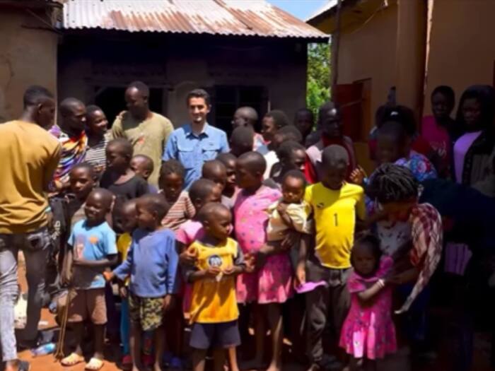 Ugandan mother looks younger than her children