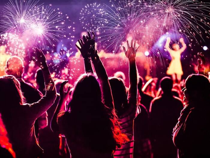 New year 2026 party