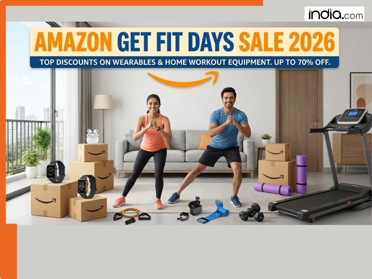 Amazon announces get fit days sale 2026 in India: Top discounts on wearables and home workout equipment